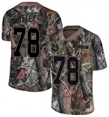 Nike Indianapolis Colts #78 Ryan Kelly Camo Men's Stitched NFL Limited Rush Realtree Jersey