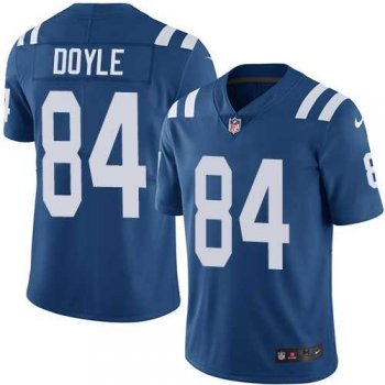 Nike Indianapolis Colts #84 Jack Doyle Royal Blue Team Color Men's Stitched NFL Vapor Untouchable Limited Jersey