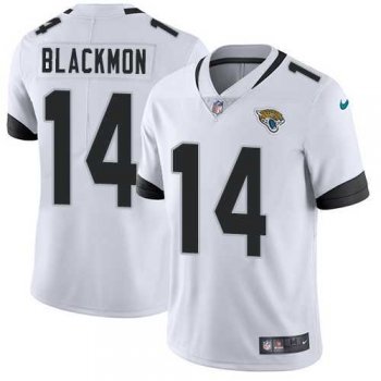 Nike Jacksonville Jaguars #14 Justin Blackmon White Men's Stitched NFL Vapor Untouchable Limited Jersey