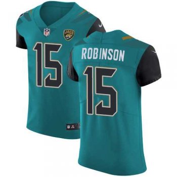 Nike Jacksonville Jaguars #15 Allen Robinson Teal Green Team Color Men's Stitched NFL Vapor Untouchable Elite Jersey