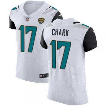 Nike Jacksonville Jaguars #17 DJ Chark White Men's Stitched NFL Vapor Untouchable Elite Jersey