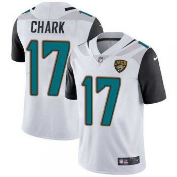 Nike Jacksonville Jaguars #17 DJ Chark White Men's Stitched NFL Vapor Untouchable Limited Jersey