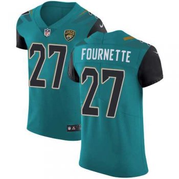 Nike Jacksonville Jaguars #27 Leonard Fournette Teal Green Team Color Men's Stitched NFL Vapor Untouchable Elite Jersey