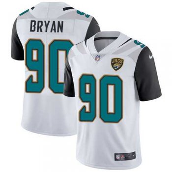 Nike Jacksonville Jaguars #90 Taven Bryan White Men's Stitched NFL Vapor Untouchable Limited Jersey