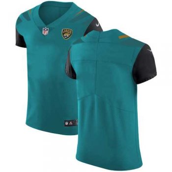 Nike Jacksonville Jaguars Blank Teal Green Team Color Men's Stitched NFL Vapor Untouchable Elite Jersey