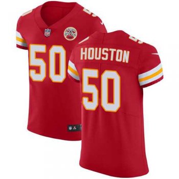 Nike Kansas City Chiefs #50 Justin Houston Red Team Color Men's Stitched NFL Vapor Untouchable Elite Jersey