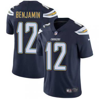 Nike Los Angeles Chargers #12 Travis Benjamin Navy Blue Team Color Men's Stitched NFL Vapor Untouchable Limited Jersey