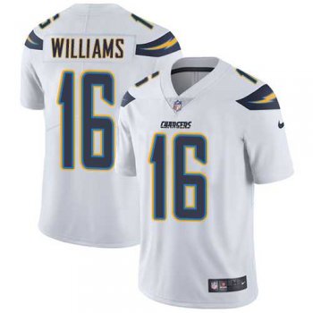 Nike Los Angeles Chargers #16 Tyrell Williams White Men's Stitched NFL Vapor Untouchable Limited Jersey