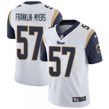 Nike Los Angeles Rams #57 John Franklin-Myers White Men's Stitched NFL Vapor Untouchable Limited Jersey