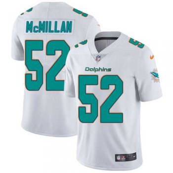 Nike Miami Dolphins #52 Raekwon McMillan White Men's Stitched NFL Vapor Untouchable Limited Jersey