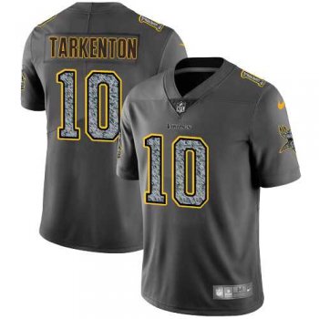 Nike Minnesota Vikings #10 Fran Tarkenton Gray Static Men's NFL Vapor Untouchable Limited Jersey