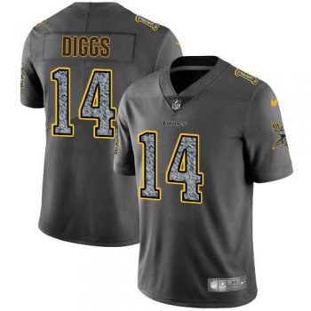 Nike Minnesota Vikings #14 Stefon Diggs Gray Static Men's NFL Vapor Untouchable Limited Jersey