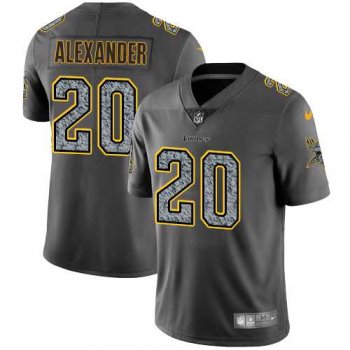 Nike Minnesota Vikings #20 Mackensie Alexander Gray Static Men's NFL Vapor Untouchable Limited Jersey