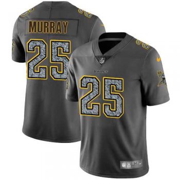 Nike Minnesota Vikings #25 Latavius Murray Gray Static Men's NFL Vapor Untouchable Limited Jersey