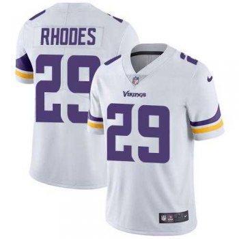 Nike Minnesota Vikings #29 Xavier Rhodes White Men's Stitched NFL Vapor Untouchable Limited Jersey