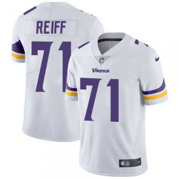 Nike Minnesota Vikings #71 Riley Reiff White Men's Stitched NFL Vapor Untouchable Limited Jersey