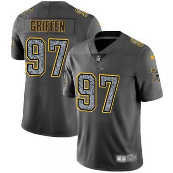 Nike Minnesota Vikings #97 Everson Griffen Gray Static Men's NFL Vapor Untouchable Limited Jersey