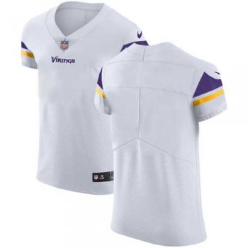 Nike Minnesota Vikings Blank White Men's Stitched NFL Vapor Untouchable Elite Jersey