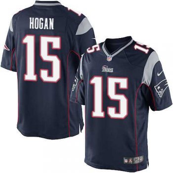 Nike New England Patriots #15 Chris Hogan Navy Blue Team Color Men's Stitched NFL Limited Jersey