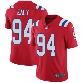 Nike New England Patriots #94 Kony Ealy Red Alternate Men's Stitched NFL Vapor Untouchable Limited Jersey