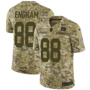 Nike New York Giants #88 Evan Engram Camo Men's Stitched NFL Limited 2018 Salute To Service Jersey