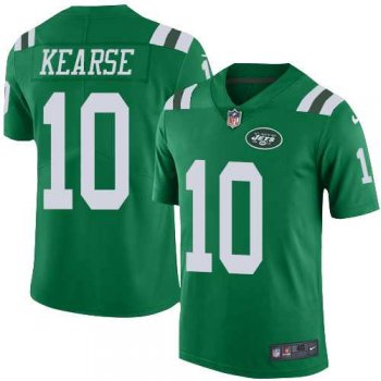 Nike New York Jets #10 Jermaine Kearse Green Men's Stitched NFL Elite Rush Jersey