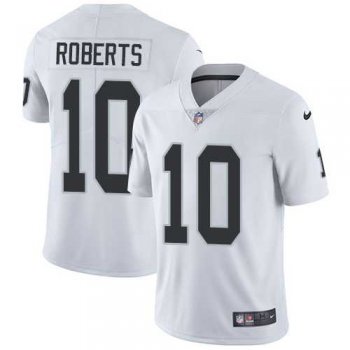 Nike Oakland Raiders #10 Seth Roberts White Men's Stitched NFL Vapor Untouchable Limited Jersey