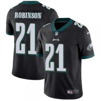 Nike Philadelphia Eagles #21 Patrick Robinson Black Alternate Men's Stitched NFL Vapor Untouchable Limited Jersey