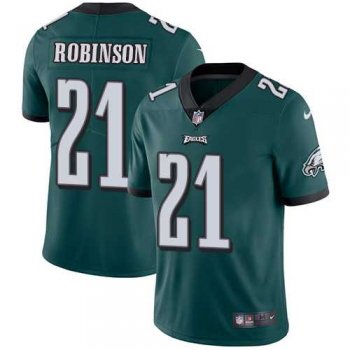 Nike Philadelphia Eagles #21 Patrick Robinson Midnight Green Team Color Men's Stitched NFL Vapor Untouchable Limited Jersey