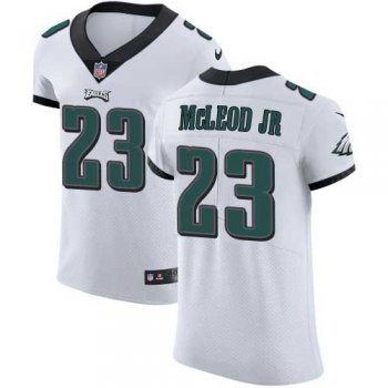 Nike Philadelphia Eagles #23 Rodney McLeod Jr White Men's Stitched NFL Vapor Untouchable Elite Jersey