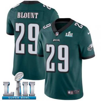 Nike Philadelphia Eagles #29 LeGarrette Blount Midnight Green Team Color Super Bowl LII Men's Stitched NFL Vapor Untouchable Limited Jersey