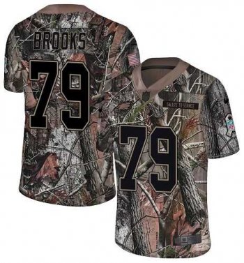 Nike Philadelphia Eagles #79 Brandon Brooks Camo Men's Stitched NFL Limited Rush Realtree Jersey