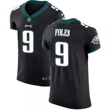 Nike Philadelphia Eagles #9 Nick Foles Black Alternate Men's Stitched NFL Vapor Untouchable Elite Jersey