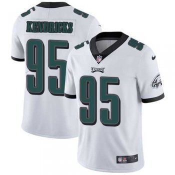 Nike Philadelphia Eagles #95 Mychal Kendricks White Men's Stitched NFL Vapor Untouchable Limited Jersey