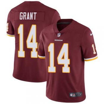 Nike Washington Redskins #14 Ryan Grant Burgundy Red Team Color Men's Stitched NFL Vapor Untouchable Limited Jersey