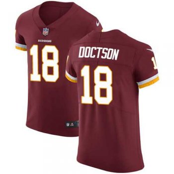 Nike Washington Redskins #18 Josh Doctson Burgundy Red Team Color Men's Stitched NFL Vapor Untouchable Elite Jersey