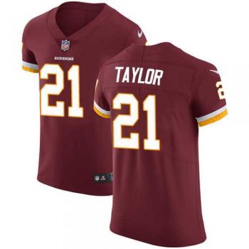 Nike Washington Redskins #21 Sean Taylor Burgundy Red Team Color Men's Stitched NFL Vapor Untouchable Elite Jersey