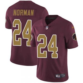 Nike Washington Redskins #24 Josh Norman Burgundy Red Alternate Men's Stitched NFL Vapor Untouchable Limited Jersey