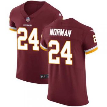 Nike Washington Redskins #24 Josh Norman Burgundy Red Team Color Men's Stitched NFL Vapor Untouchable Elite Jersey