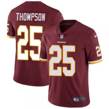 Nike Washington Redskins #25 Chris Thompson Burgundy Red Team Color Men's Stitched NFL Vapor Untouchable Limited Jersey