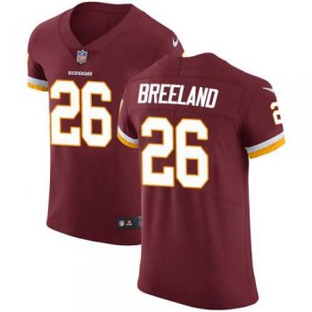 Nike Washington Redskins #26 Bashaud Breeland Burgundy Red Team Color Men's Stitched NFL Vapor Untouchable Elite Jersey