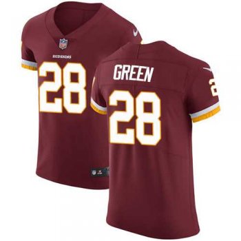 Nike Washington Redskins #28 Darrell Green Burgundy Red Team Color Men's Stitched NFL Vapor Untouchable Elite Jersey