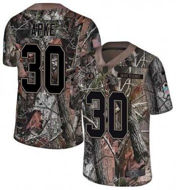 Nike Washington Redskins #30 Troy Apke Camo Men's Stitched NFL Limited Rush Realtree Jersey