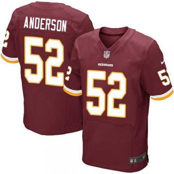 Nike Washington Redskins #52 Ryan Anderson Burgundy Red Team Color Men's Stitched NFL Elite Jersey