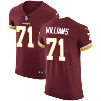 Nike Washington Redskins #71 Trent Williams Burgundy Red Team Color Men's Stitched NFL Vapor Untouchable Elite Jersey