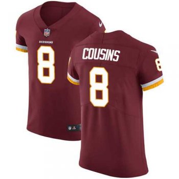 Nike Washington Redskins #8 Kirk Cousins Burgundy Red Team Color Men's Stitched NFL Vapor Untouchable Elite Jersey