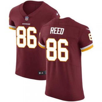 Nike Washington Redskins #86 Jordan Reed Burgundy Red Team Color Men's Stitched NFL Vapor Untouchable Elite Jersey