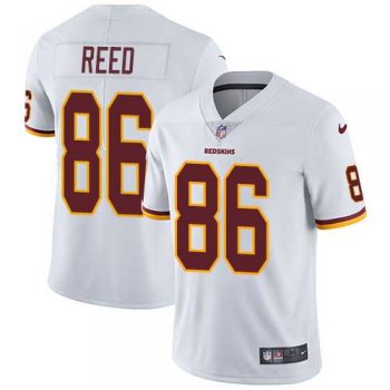 Nike Washington Redskins #86 Jordan Reed White Men's Stitched NFL Vapor Untouchable Limited Jersey