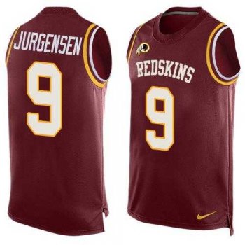 Nike Washington Redskins #9 Sonny Jurgensen Burgundy Red Team Color Men's Stitched NFL Limited Tank Top Jersey