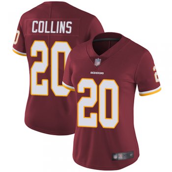 Nike Redskins #20 Landon Collins Burgundy Red Team Color Women's Stitched NFL Vapor Untouchable Limited Jersey